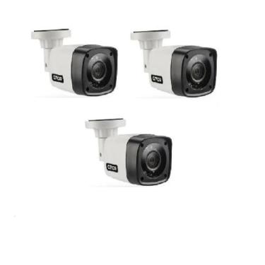 Imagem de Kit 3 Câmeras Bullet Hd 720p 1Mp lente 2,8mm - Citrox