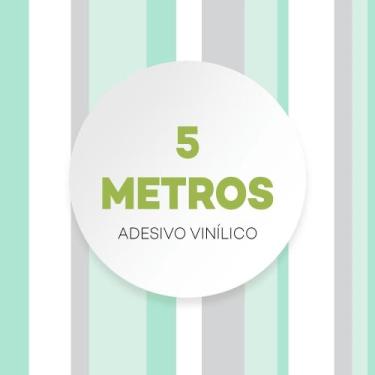 Imagem de Papel De Parede Adesivo Listras Baby Infantil Listrado - Criptonita, 5