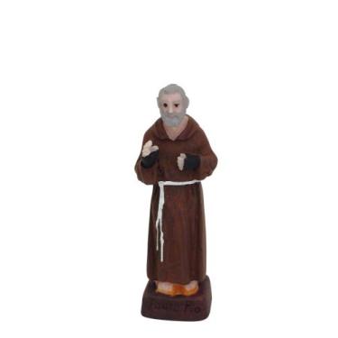 Imagem de Imagem do Santo Padre Pio 7cm resina - R&S