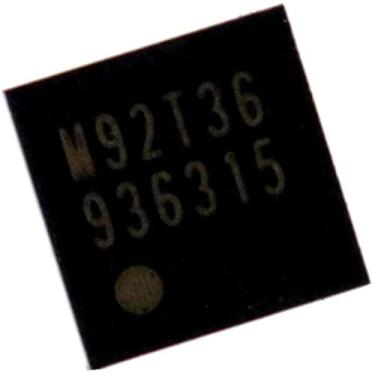 Imagem de GGZone M92T36 M92T36 M92T36 USB-C Controle de carregamento de bateria IC Chip substituição para placa mãe Nintend Switch NS peça de reparo