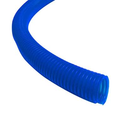 Imagem de Kable Kontrol Tubo de tear de fio dividido colorido, 1/5.1 cm polegada 3 m de comprimento - Capa de conduíte de fio azul para cabos - Tubo corrugado e protetor para fios automotivos - Polietileno