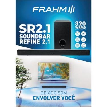 Imagem de Soundbar Frahm - Refine 2.1 Bluetooth HDMI 320W