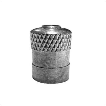 Imagem de Kit 250 Tampa Tampinha de Metal Para Bico Pneu Carro Moto Bicicleta - 