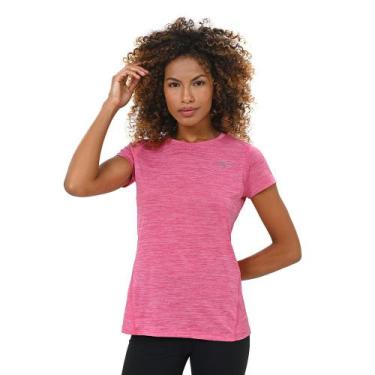 Imagem de Camiseta de Treino Feminina Mizuno Impulse Core, Rosa, M