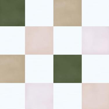 Imagem de Ismoon Papel de parede descasque e cole papel de parede xadrez moderno 43,9 cm x 199,9 cm papel de parede quadriculado em mosaico verde e branco papel de contato geométrico para decoração de armários