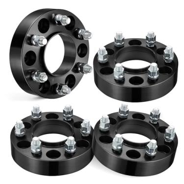 Imagem de EVIL ENERGY Espaçadores de roda 6 x 135 para F-150 Expedition Lobo 2015-2022 4WD, parafusos Hubcentric M14 x 1,5 mm e furo do cubo de 87,1 mm para Lincoln Navigator 2015/16/17/18/19/20 4x4 RWD 6Luc G