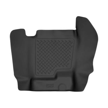 Imagem de Husky Liners X-act Contour Series | Forro de chão de corcunda central - Preto | 53131 | Serve para Chevrolet Silverado/GMC Sierra Crew/Cabine estendida 2007-2013