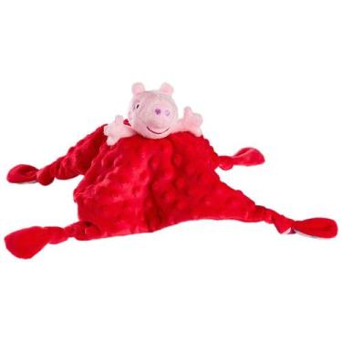 Imagem de Naninha Minha Primeira Pelúcia Bebe - Mantinha - Peppa Pig - Sunny Bri