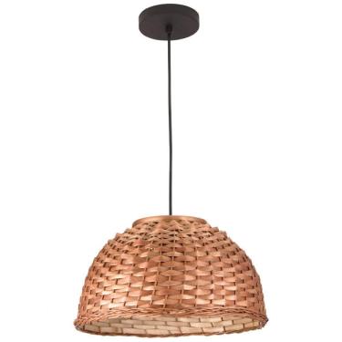 Imagem de Pendente Bali Cesto Vime E27 Bivolt 60W Blumenau