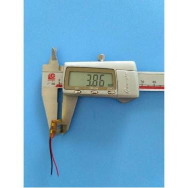 Imagem de Bateria 3.7v 110mah 4mm X12mm X30mm 2 Fios 401230 - bgb