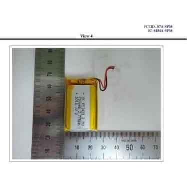 Imagem de Bateria  Intercomunicador Sena 20s 750mah 2 Fios 3,7v - - bgb