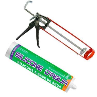 Imagem de Kit Selante Acrílico Branco Fissura Trinca Com Aplicador  - Sbrix