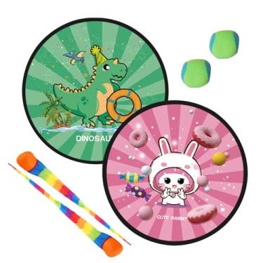 Imagem de Conjunto De Bola De Captura,Brinquedo De Apanhar Bola Para Crianças | Brinquedo De Praia Jogo De Baseball Ao Ar Livre Para Crianças Casa Pátio Piscina Parque Acampamento Escola E Jardim