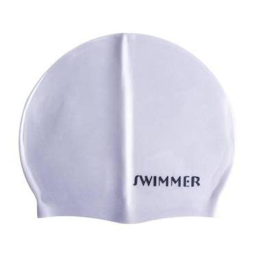 Imagem de Touca de natação silicone cinza mb - MBFIT