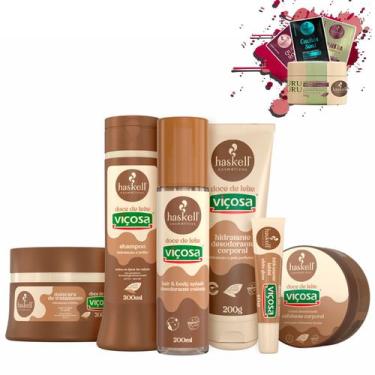Imagem de Kit Haskell Doce de Leite Completo 6 Itens