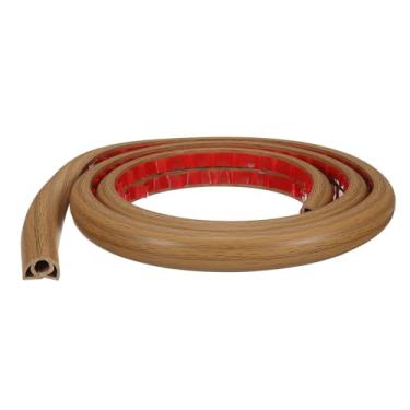 Imagem de HARFINGTON Capa de cabo de 1,2 m L 0,3 x A 0,3 canal interno PVC esconde extensão, protetor de fios para evitar desvios de cabos, gerenciamento de cabos, amarelo