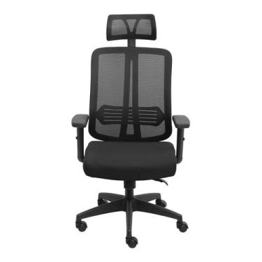 Imagem de Cadeira para Escritório Presidente NR17 Tela Mesh Kioto - OR Design