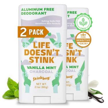 Imagem de Desodorante em bastão Stinkbug Naturals Vanilla Mint, pacote com 2 uni