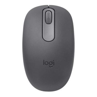 Imagem de Mouse Sem Fio M196 Bluetooth Design Ambidestro Grafite Logitech