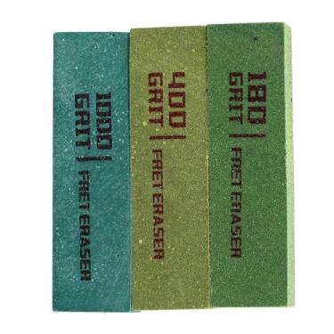 Imagem de Domary Apagadores de Traste de Guitarra, Kit de Ferramentas de Limpeza para Remoção de Blocos de Polimento de Traste, Manutenção de Pescoço de Guitarra