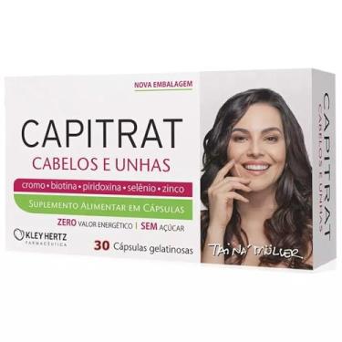 Imagem de Capitrat cabelos e unhas 30 Cápsulas- Produto original - 1 mês de tratamento