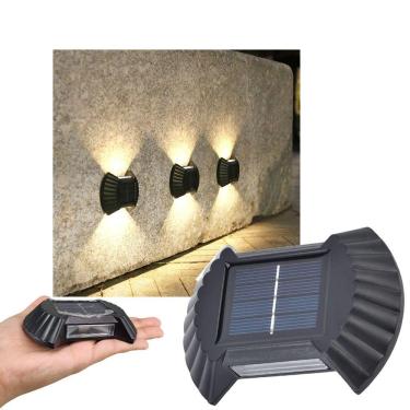 Imagem de Luminaria Solar Spot Balizador Andarela De Parede Resistente