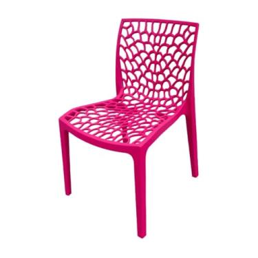 Imagem de Cadeira Gruvyer Rosa Pink – Design Moderno e Resistente para Sorveterias, Açaiterias, Cafeterias, Bares e Refeitórios