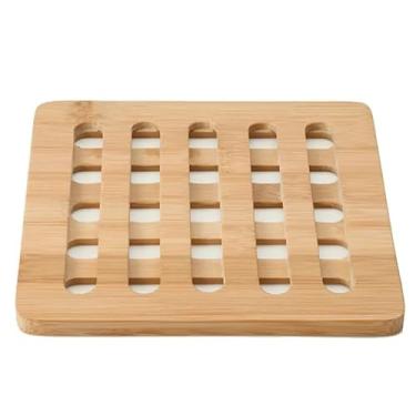 Imagem de Descanso de Panela em Bambu 18cmx18cm Kenya