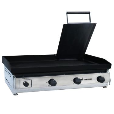 Imagem de Chapa Bifeteira A Gás 80cm Venâncio Deguste Luxo 4,76mm De Espessura Com Prensa C80-49804