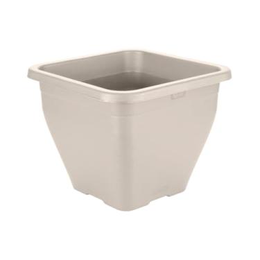 Imagem de Vaso De Plantas Plástico Grande Quadrado Flores Hortas E Plantas Decoração (Areia)