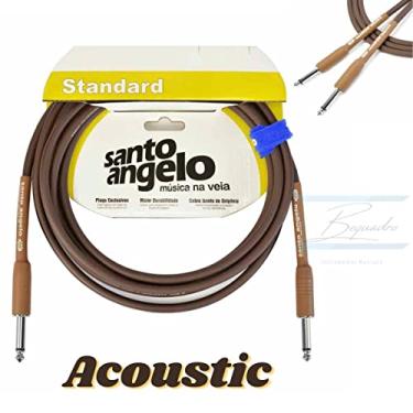 Imagem de Cabo para Violão Acústico P10 3,05m 10ft Santo Angelo Acoustic Series