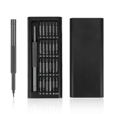 Imagem de Meximore Conjunto de chaves de fenda pequenas 49 em 1, conjunto de chaves de fenda magnéticas, kit de mini chave de fenda, ferramentas de precisão de reparo para computadores, laptops, óculos