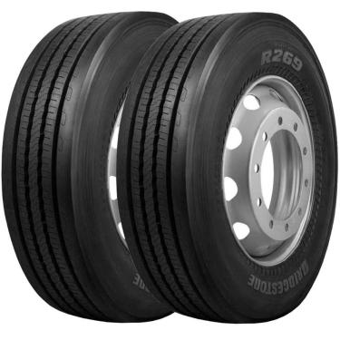 Imagem de Combo 2 Pneus 275/80r22.5 149/146l R269 Bridgestone