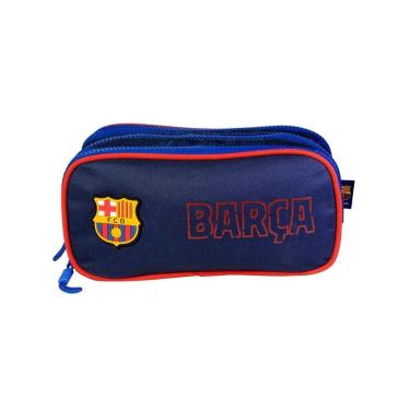 Imagem de Estojo Escolar Penal Triplo Time Barcelona  16647