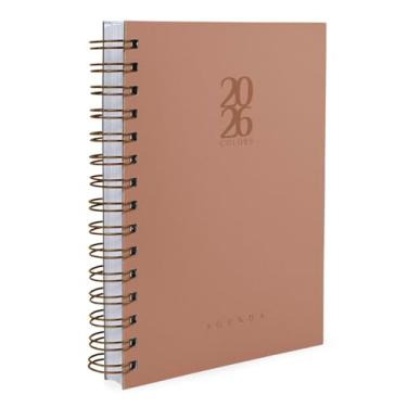 Imagem de Agenda 2026 Capa Dura Solid Colors Capuccino