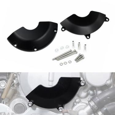 Imagem de REARACE Protetor da tampa da embreagem do estator do motor adequado para KLX250/KLX250S/KLX250SF 2009-2020, KLX300/KLX300R/KLX300SM 2021-2024