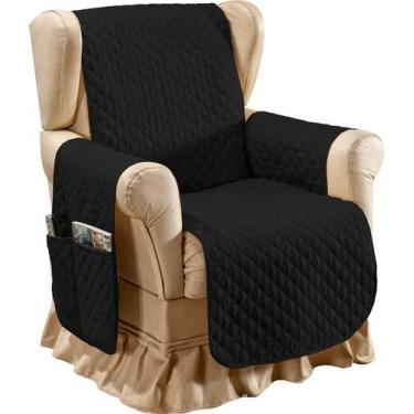 Imagem de Protetor De Sofá-poltrona Fátima 1 Lugar Liso Promoção - Girassol Conf