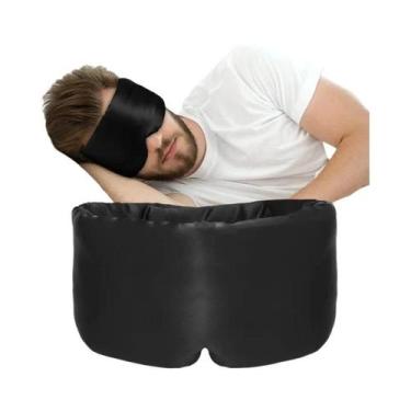 Imagem de Máscara De Dormir De Seda De Amora Bloqueadora De Luz Máscara De Olhos