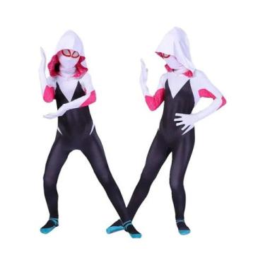 Imagem de Fantasia De Aranha Gwen Stacy Para Adultos E Crianças, Cosplay De Supe