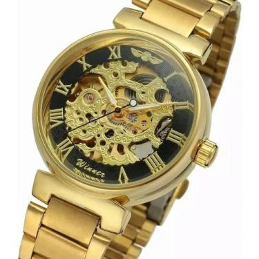 Imagem de Relogio feminino Automatico fashion H044M-2 - winner