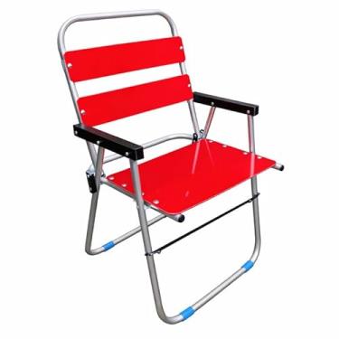 Imagem de Cadeira Dobrável Flamingo M1 Alumínio 100% Ergonômica Alta Leve Brilho - F094