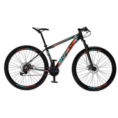 Imagem de Bicicleta Aro 29 Krw Alumínio 27 Velocidades Freio a Disco Suspensão dianteira Mountain Bike S7-Unissex