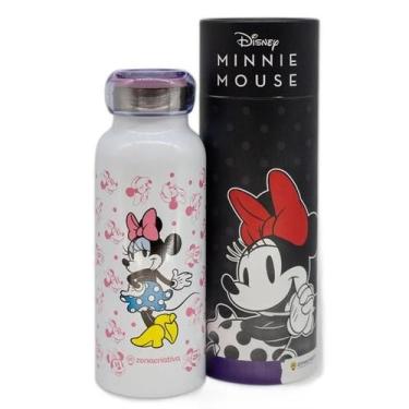 Imagem de Garrafa Térmica Bubble 500ML Disney Minnie Mouse - Holográfico - Aço I