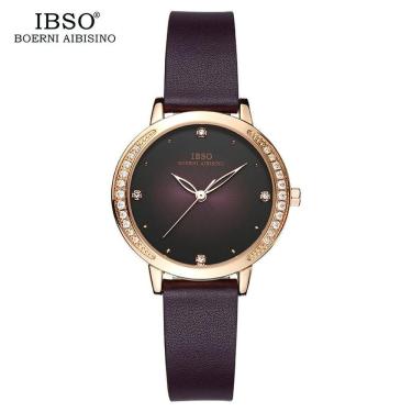 Imagem de Relógio Feminino Ibso 8316 à Prova D'água Roxo