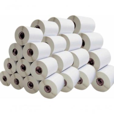 Imagem de 40 Rolos Etiqueta Bobina Adesiva Couchê 10x5cm (100x50mm)