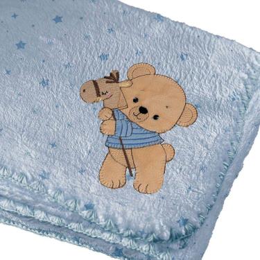 Imagem de Cobertor para Bebê de Microfibra 90cm x 1,10m Baby Joy