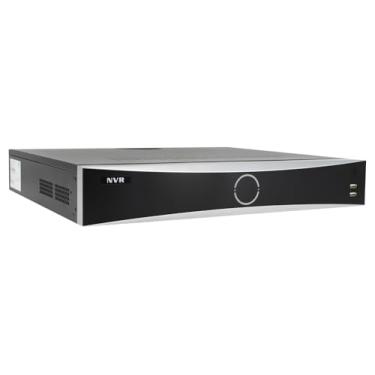 Imagem de Anpviz NVR PoE de 32 canais de 12 MP com 16 portas PoE e 2 HDMI – suporta câmera IP de 32 x 12 MP, 4 SATA até 64 TB, reconhecimento facial e VCA, gravador de vídeo em rede de 32 canais para empresas