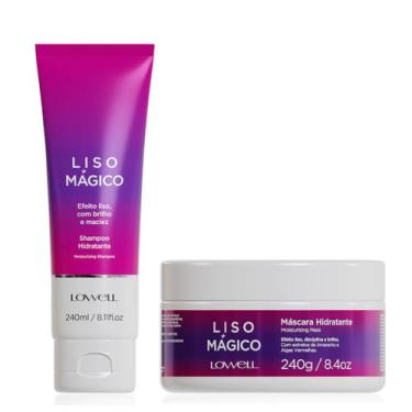 Imagem de Lowell Liso Magico Shampoo 240ml e Mascara 240g