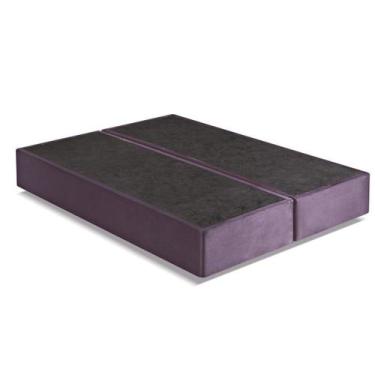 Imagem de Box de Cama Queem Inverno Verão 158x198 Kappesberg Vinho