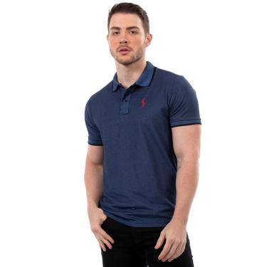 Imagem de Camisa Polo John Pull Masculina Algodão Manga Curta Casual-Masculino